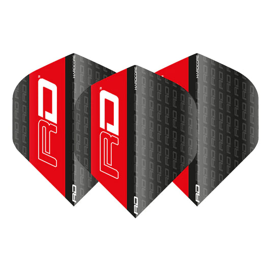 Logo Black & Red Hardcore Flights | Red Dragon