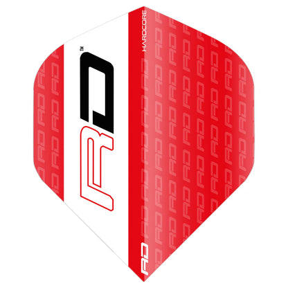 Red & White Hardcore Standard Flights | Red Dragon