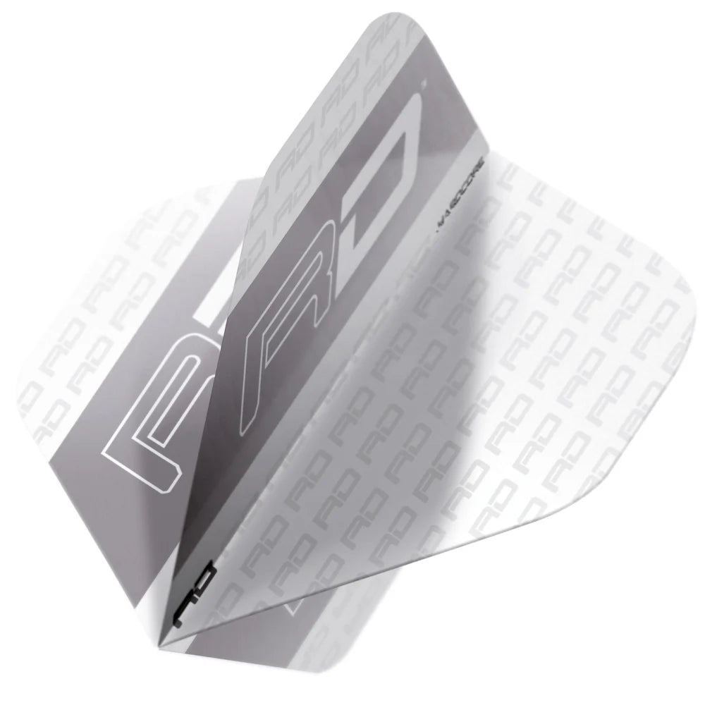 White & Grey Hardcore XT Standard flights | Red Dragon