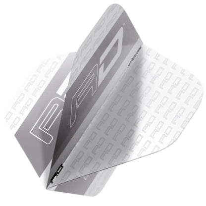 White & Grey Hardcore XT Standard flights | Red Dragon