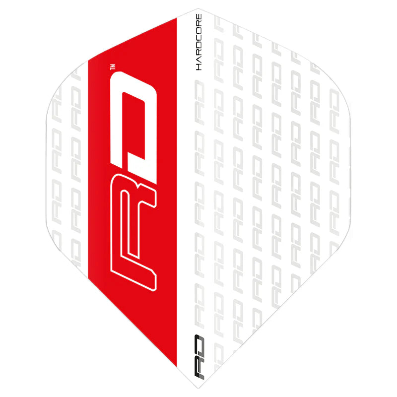 Logo White & Red Hardcore Flights | Red Dragon