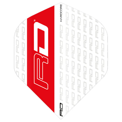 Logo White & Red Hardcore Flights | Red Dragon