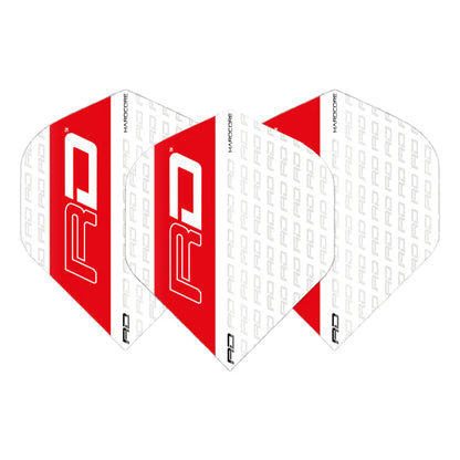 Logo White & Red Hardcore Flights | Red Dragon
