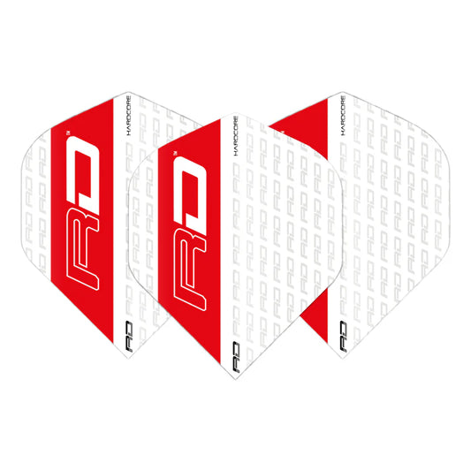 Logo White & Red Hardcore Flights | Red Dragon