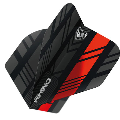 Black & Red Rhino Standard Flights | Winmau
