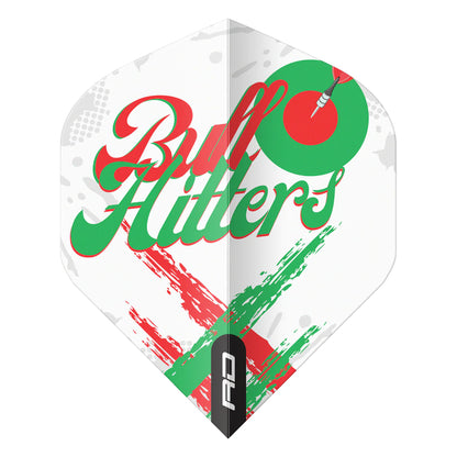 Bullhitters Extra Thick Dart Flight | Red Dragon