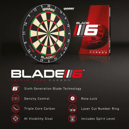 Craidd Triphlyg Blade 6 | Winmau