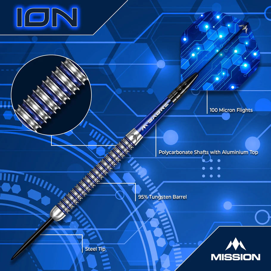 ION Steel Tip Darts | Mission