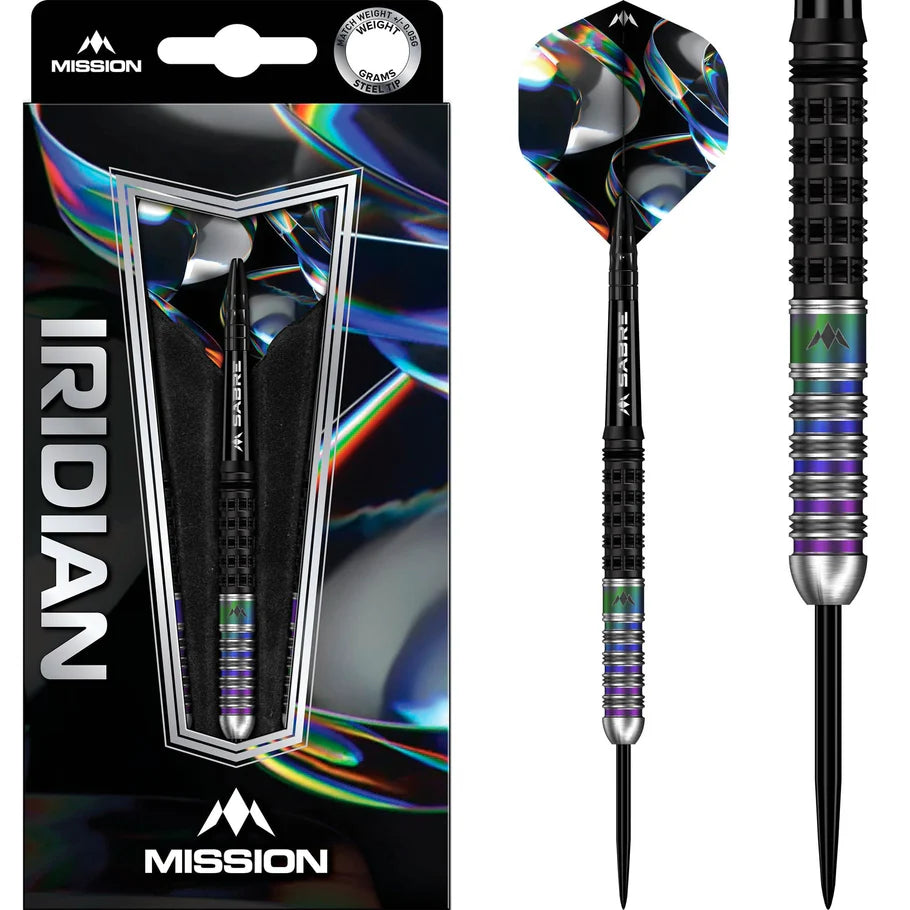 Iridian Steel Tip Darts | Mission