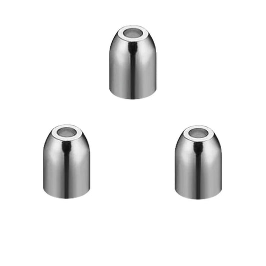 Premium Metal Champagne Rings Silver (3 Pack) | L-Style