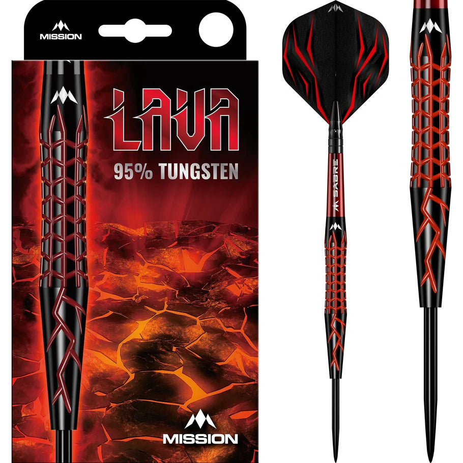 Lava Steel Tip Darts | Mission