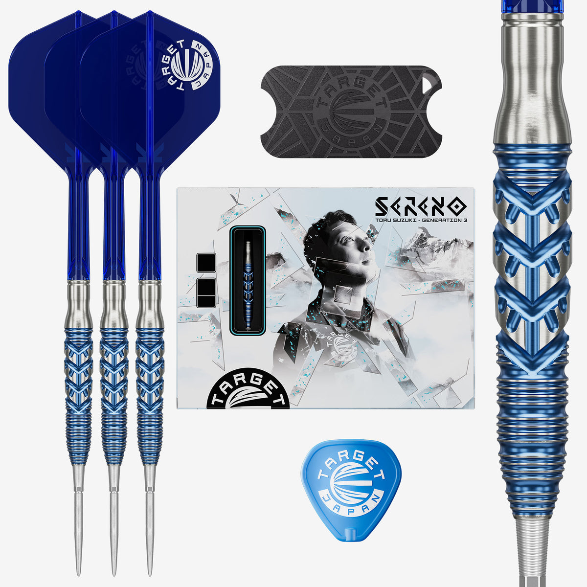 Toru Suzuki Sereno Gen 3 SP Steel Tip Darts | Target Japan