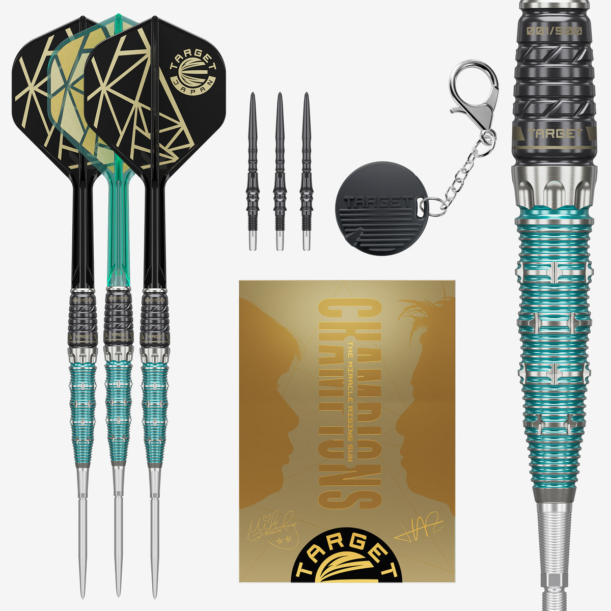 The Miracle x Rising Sun Champions Limited Edition SP Steel Tip Darts | Target Japan