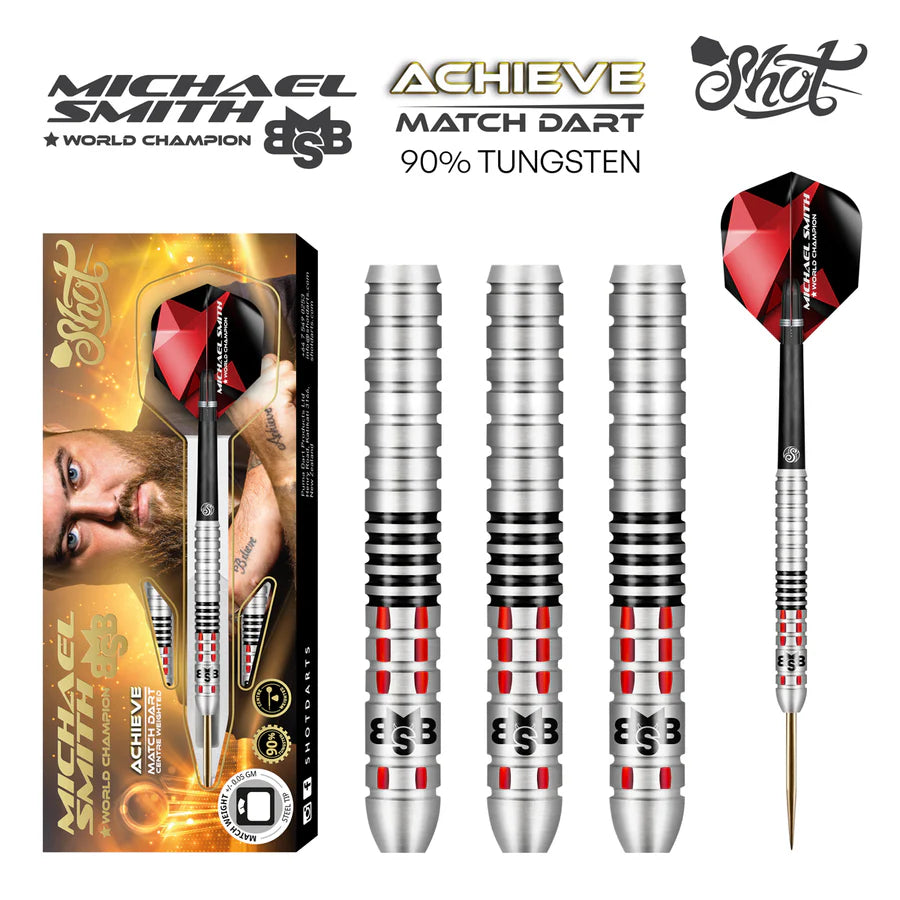 Michael Smith Achieve Steel Tip Darts | Shot