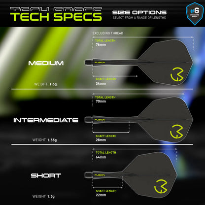Fusion Integrated Flight & Shaft MVG | Winmau