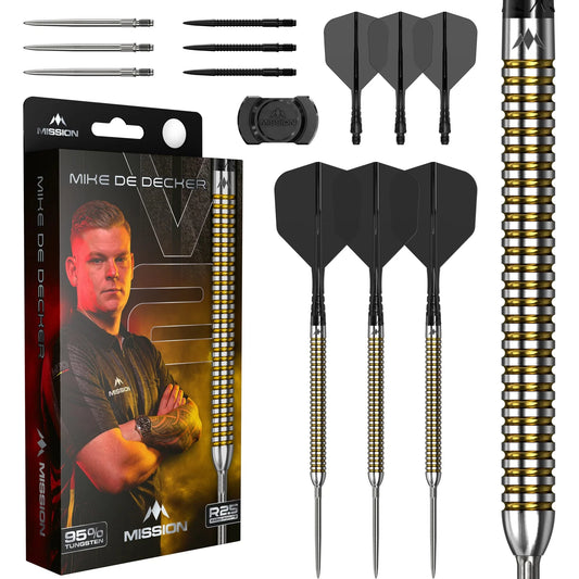 Mike De Decker V2 R2.5 Steel Tip Darts | Mission