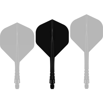 Force 90 Vortex - Moulded Flight & Shaft - Black | Mission