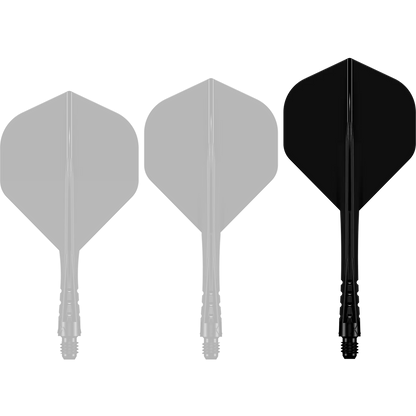 Force 90 Vortex - Moulded Flight & Shaft - Black | Mission