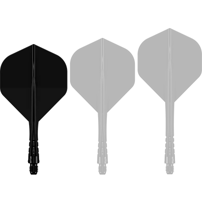 Force 90 Vortex - Moulded Flight & Shaft - Black | Mission