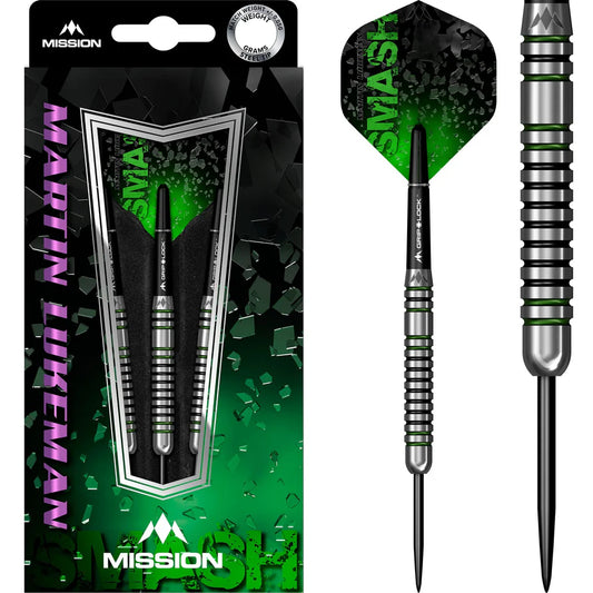 Martin Lukeman Steel Tip Darts | Mission