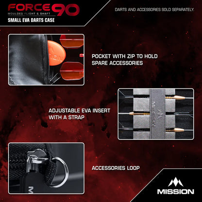 Force 90 Slim Dart Case | Mission
