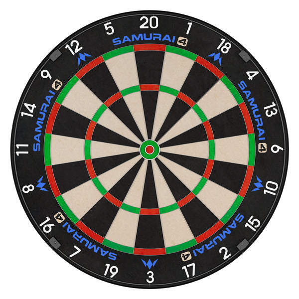 Samurai 4 Dartboard - Professional White Edition | Mission