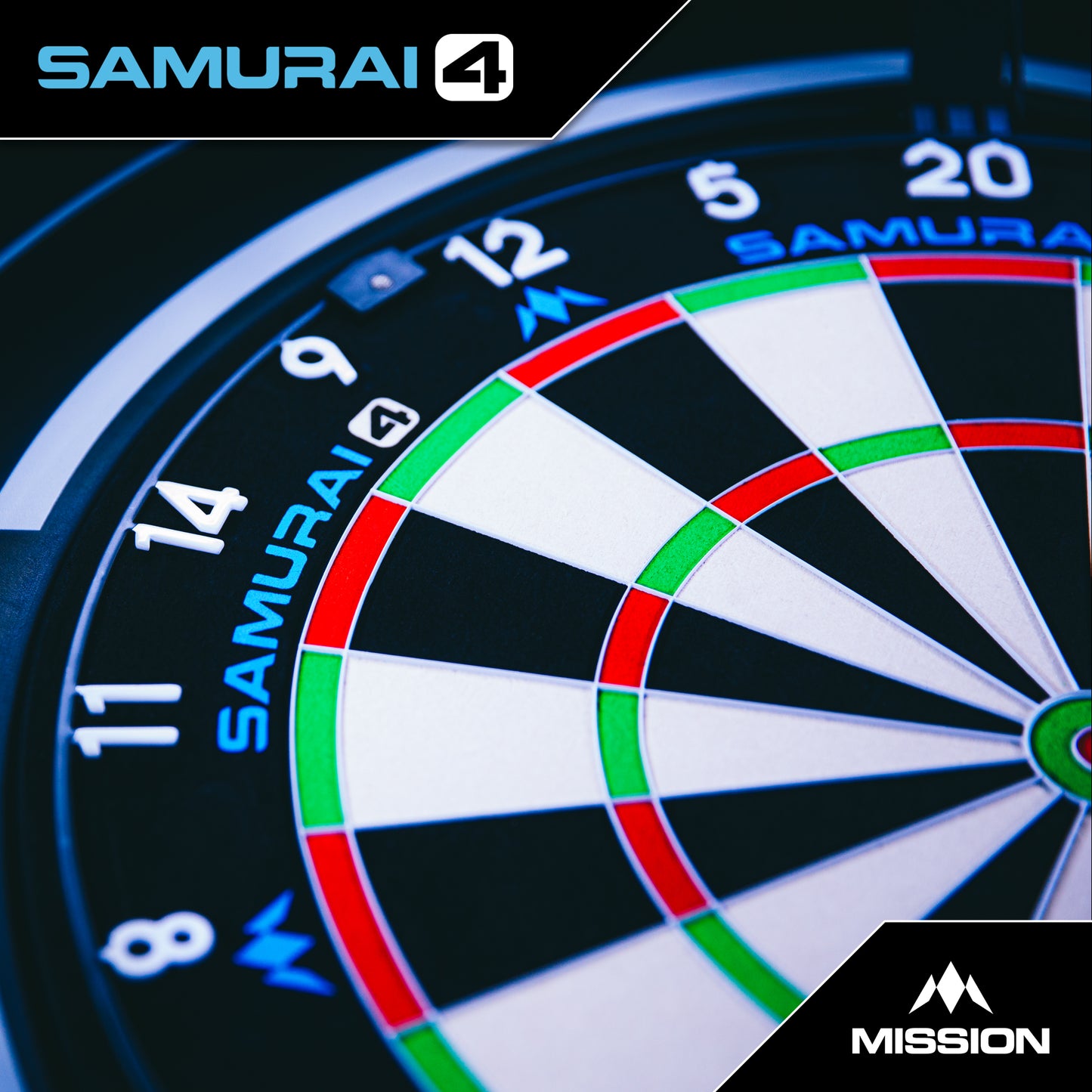 Samurai 4 Dartboard | Mission