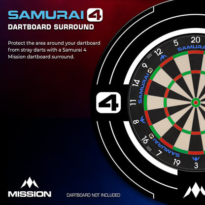 Samurai 4 Dartboard Surround | Mission