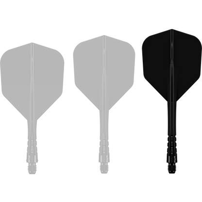 Force 90 Vortex - Moulded Flight & Shaft - Black | Mission