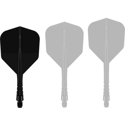 Force 90 Vortex - Moulded Flight & Shaft - Black | Mission