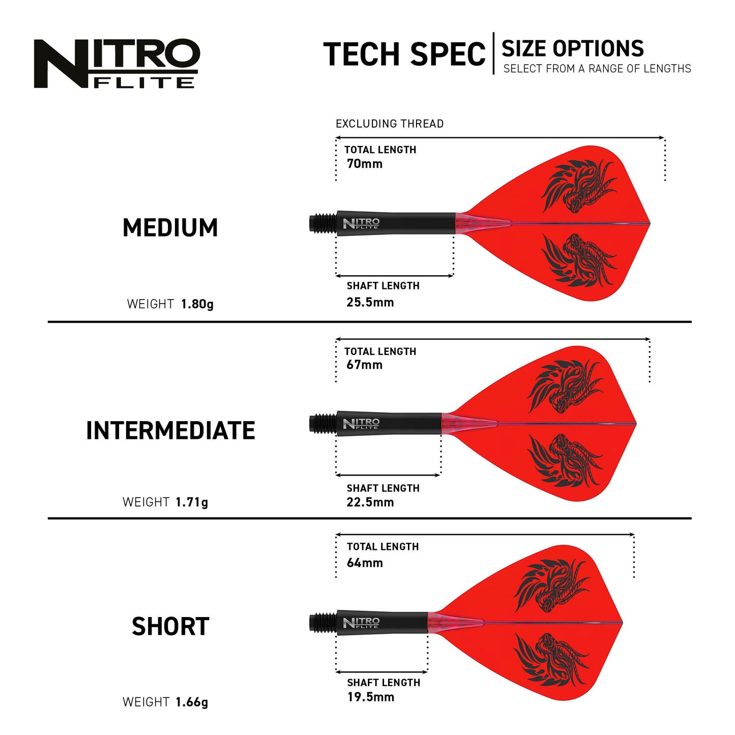 Nitro Flite Kite Jonny Clayton | Red Dragon