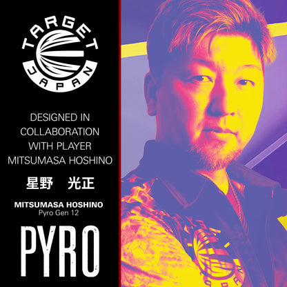 Mitsumasa Hoshino Pyro Gen 12 SP Steel Tip Darts | Target Japan