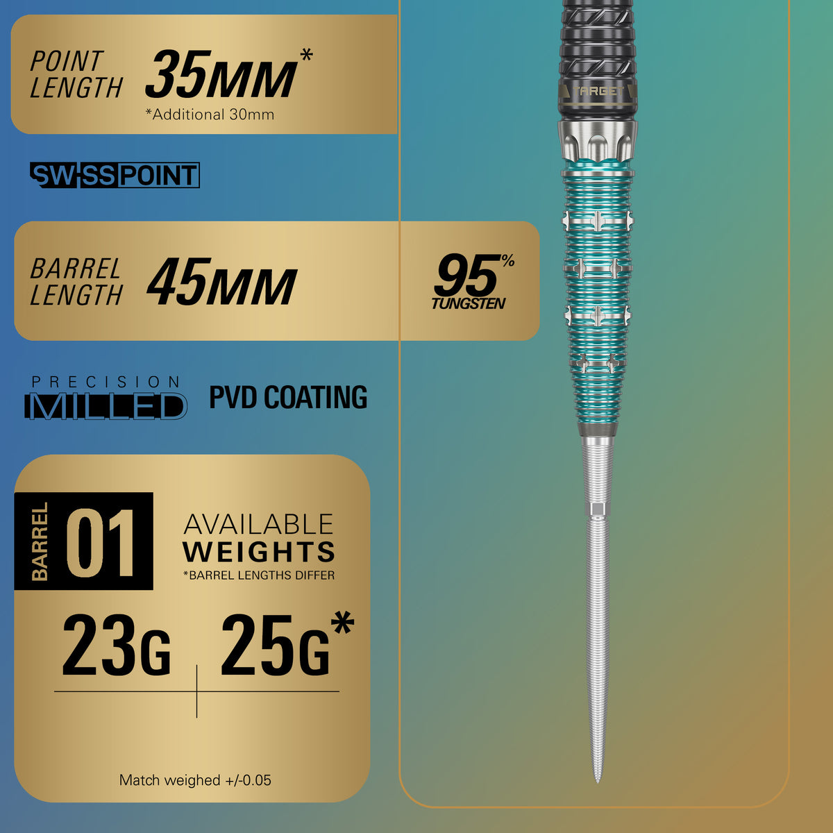 The Miracle x Rising Sun Champions Limited Edition SP Steel Tip Darts | Target Japan