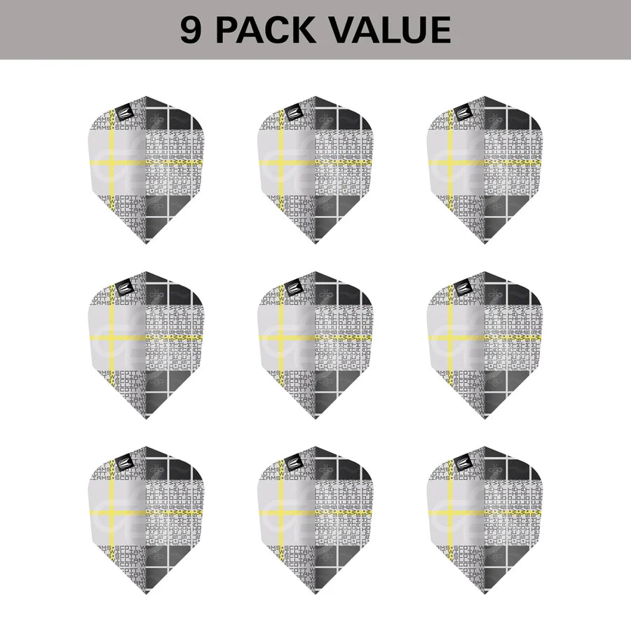 Scott Williams G2 Pro Ultra No6 Dart Flights - 3 Sets | Target