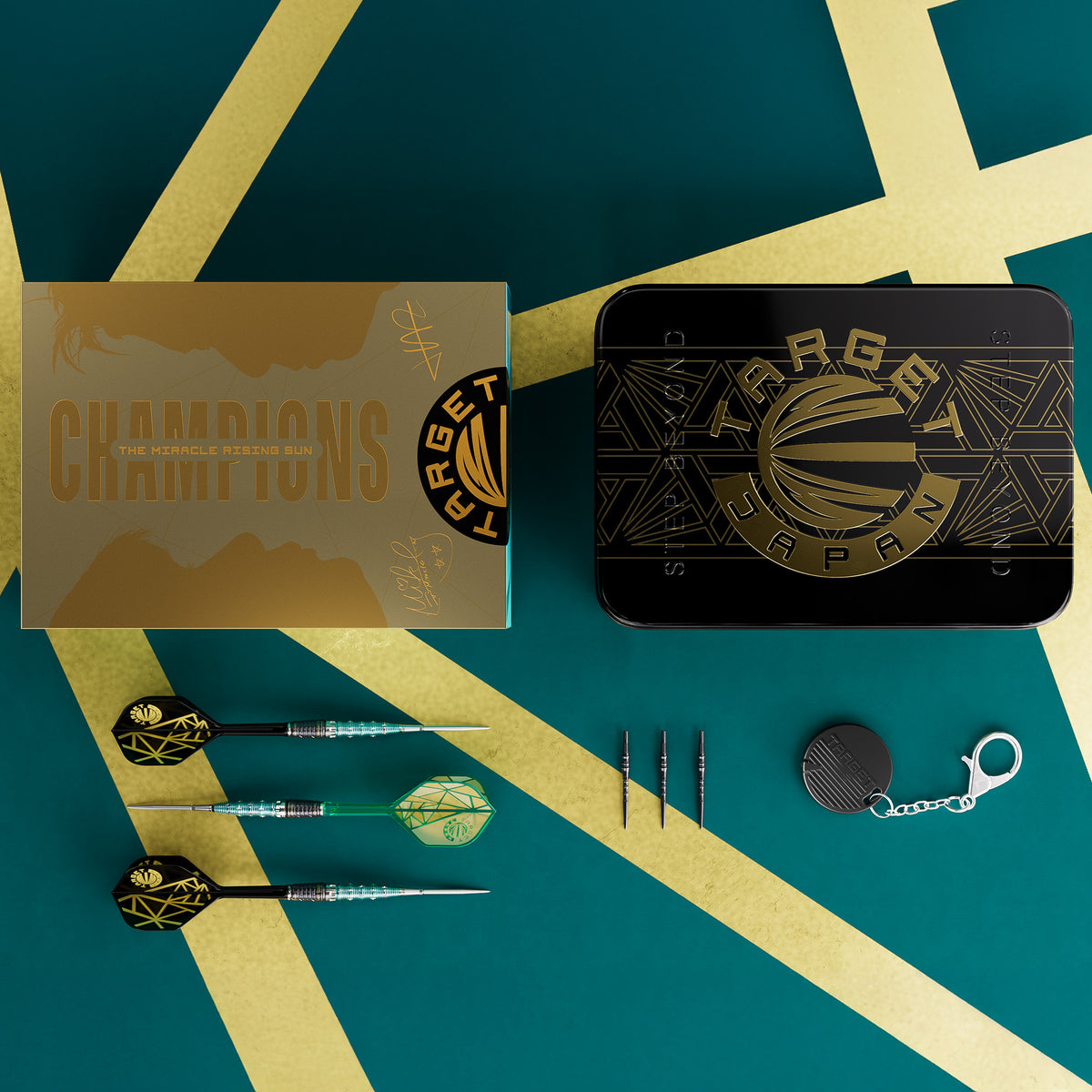 The Miracle x Rising Sun Champions Limited Edition SP Steel Tip Darts | Target Japan