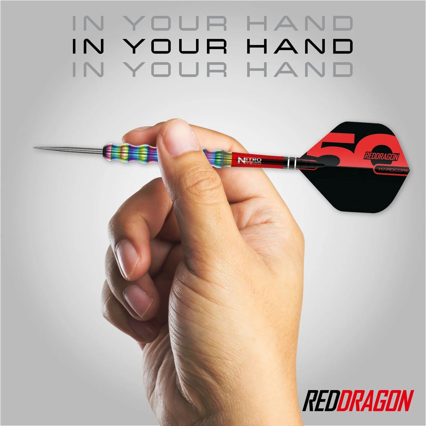 50th Anniversary Collection - Shockwave 1 Steel Tip Darts | Red Dragon