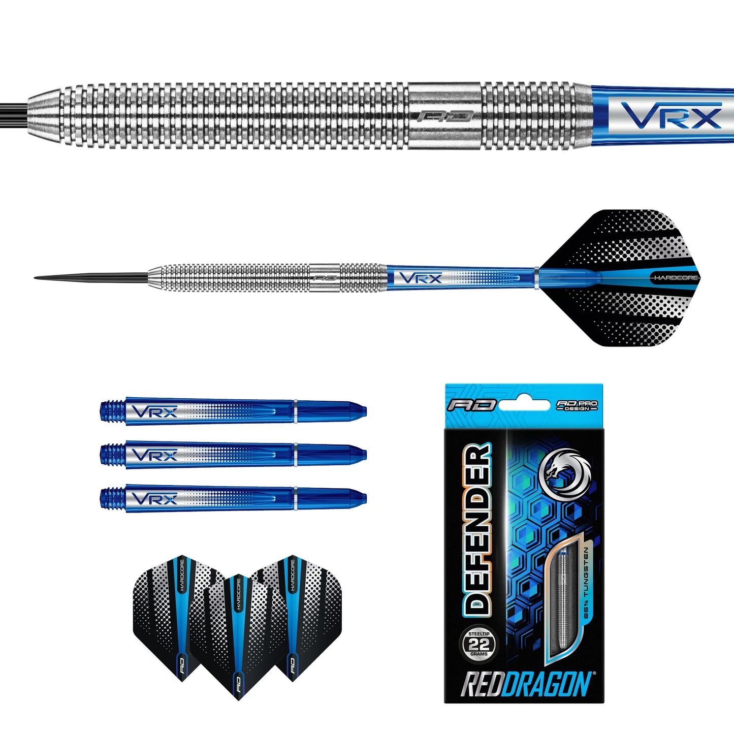 Defender Steel Tip Darts | Red Dragon
