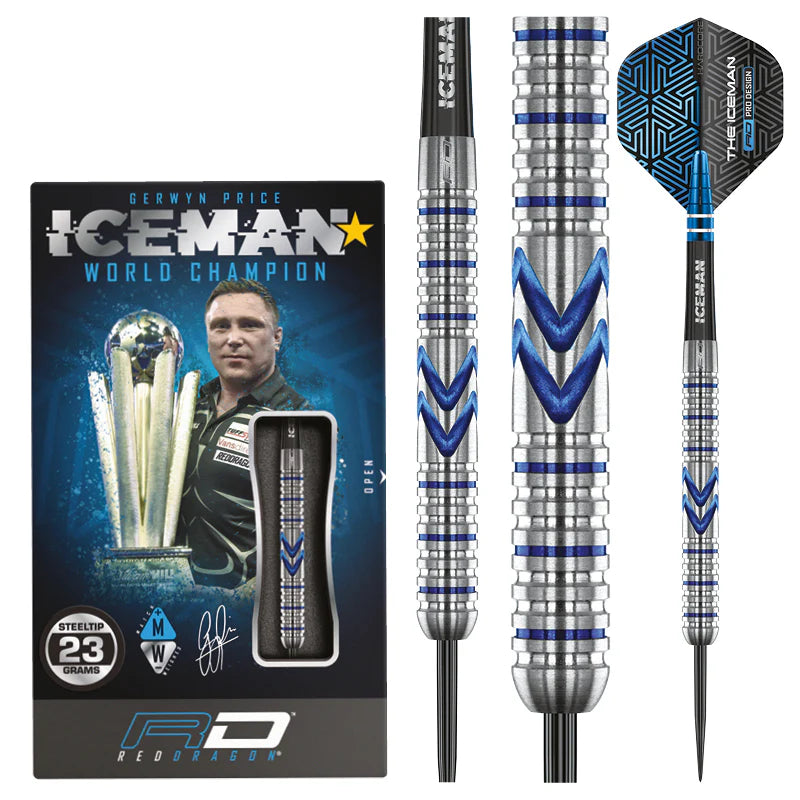 Gerwyn Price Midnight Edition Steel Tip Darts | Red Dragon