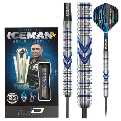 Gerwyn Price Midnight Edition Steel Tip Darts | Red Dragon