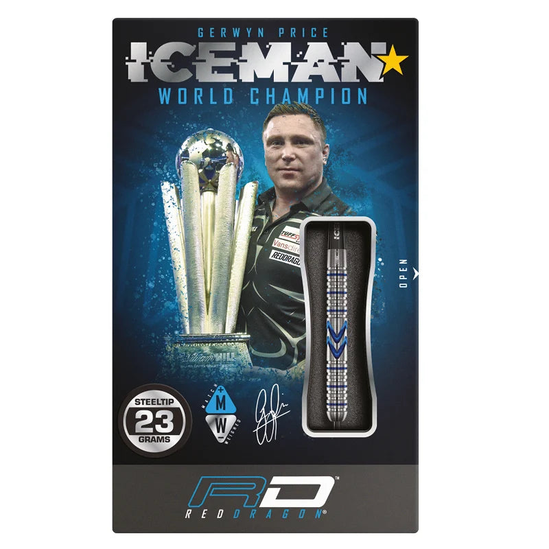Gerwyn Price Midnight Edition Steel Tip Darts | Red Dragon