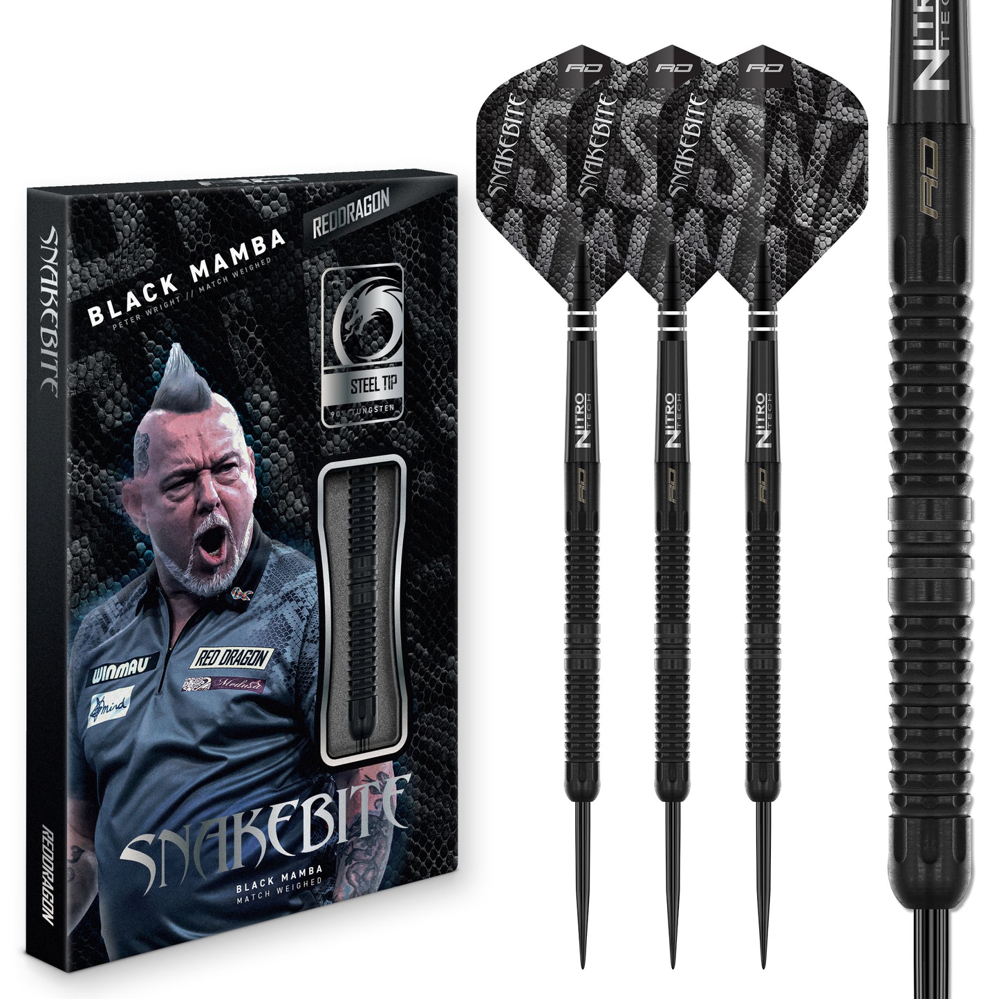 Peter Wright Black Mamba | Red Dragon