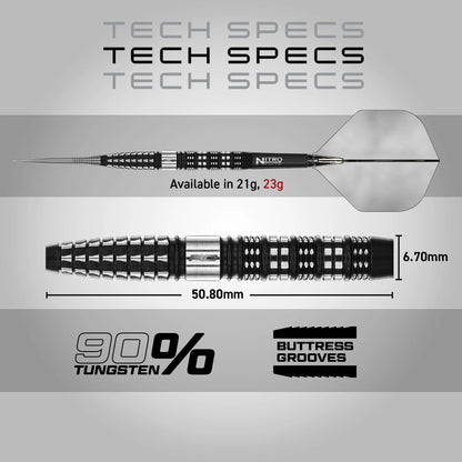 Recon Tapered Steel Tip Darts | Red Dragon