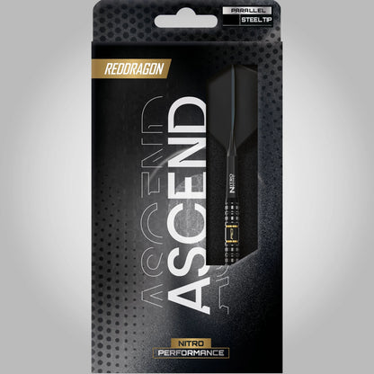 Ascend Parallel Steel Tip Darts | Red Dragon