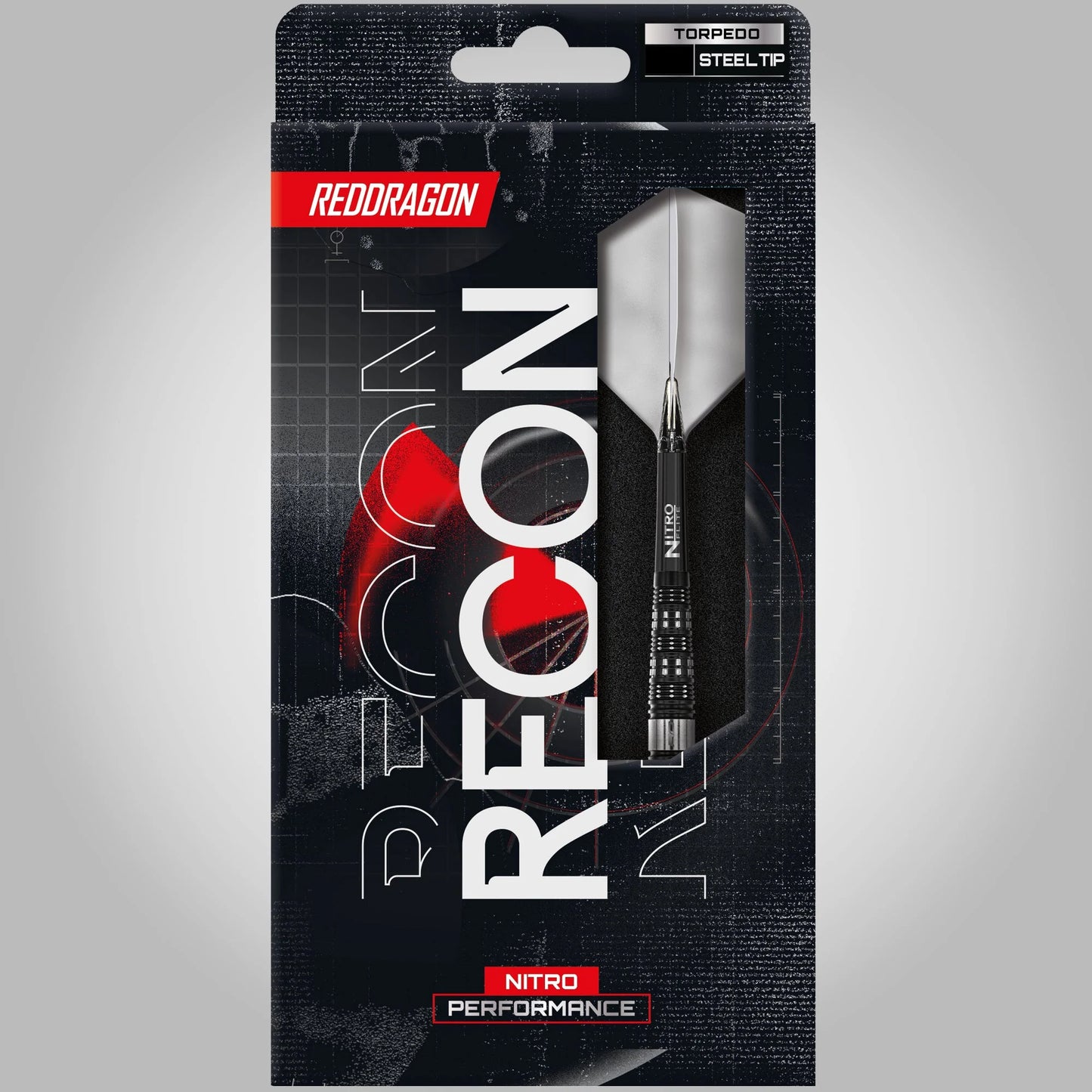 Recon Torpedo Steel Tip Darts | Red Dragon