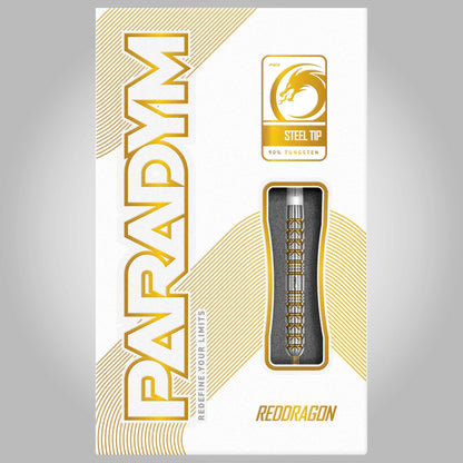 Paradym Gold Parallel Steel Tip Darts | Red Dragon