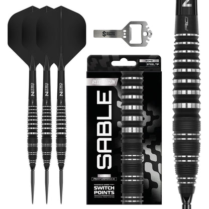 Sable 03 Bomb Switch Point Darts | Red Dragon
