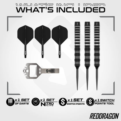 Sable 01 Parallel Switch Point Darts | Red Dragon