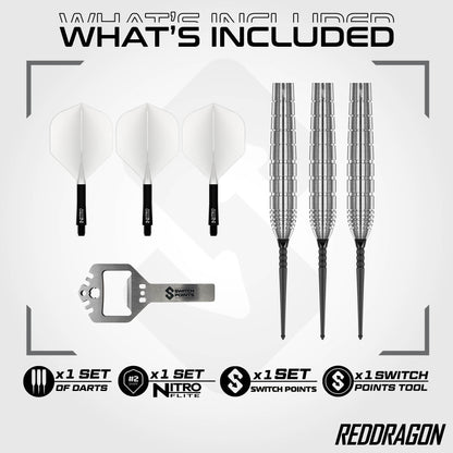 Luke Humphries TX1 Pioneer Switch Point Darts | Red Dragon