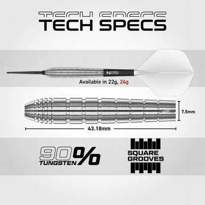 Luke Humphries TX1 Pioneer Switch Point Darts | Red Dragon