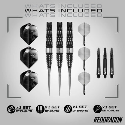Recon Torpedo Steel Tip Darts | Red Dragon